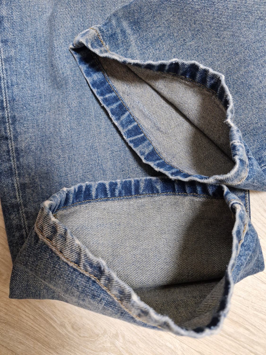 칼하트윕 랜드 팬츠 원 유즈드 블루 30사이즈 판매합니다 상품이미지4