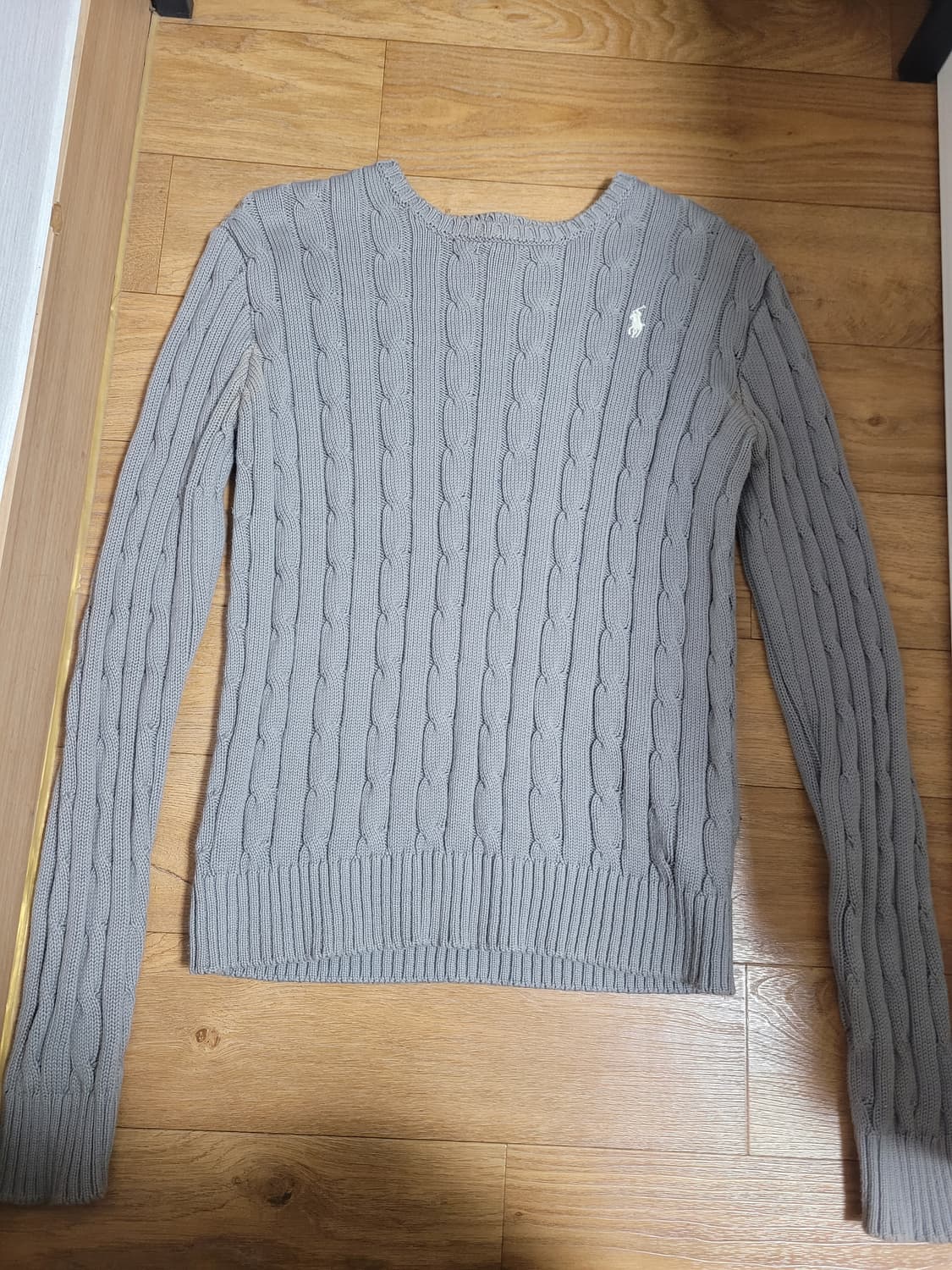 폴로 그레이 니트 상품이미지1