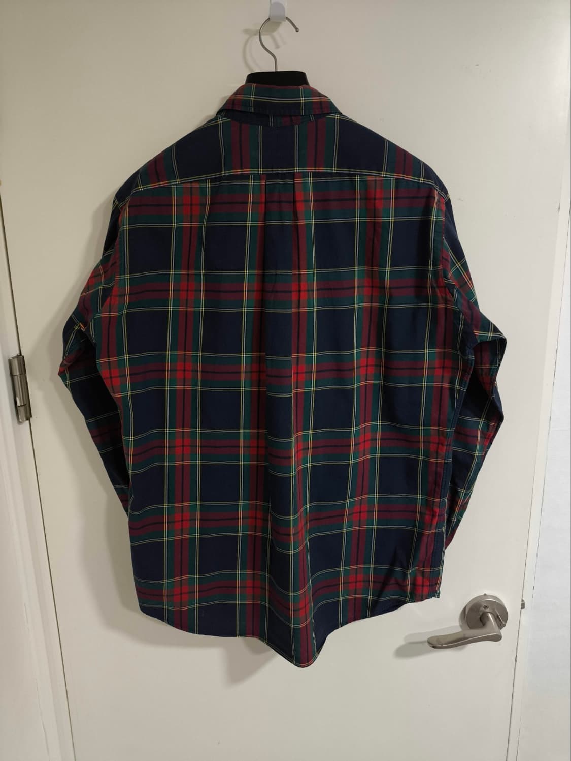 L 폴로랄프로렌 레드포니 타탄체크 셔츠 남방 상품이미지5