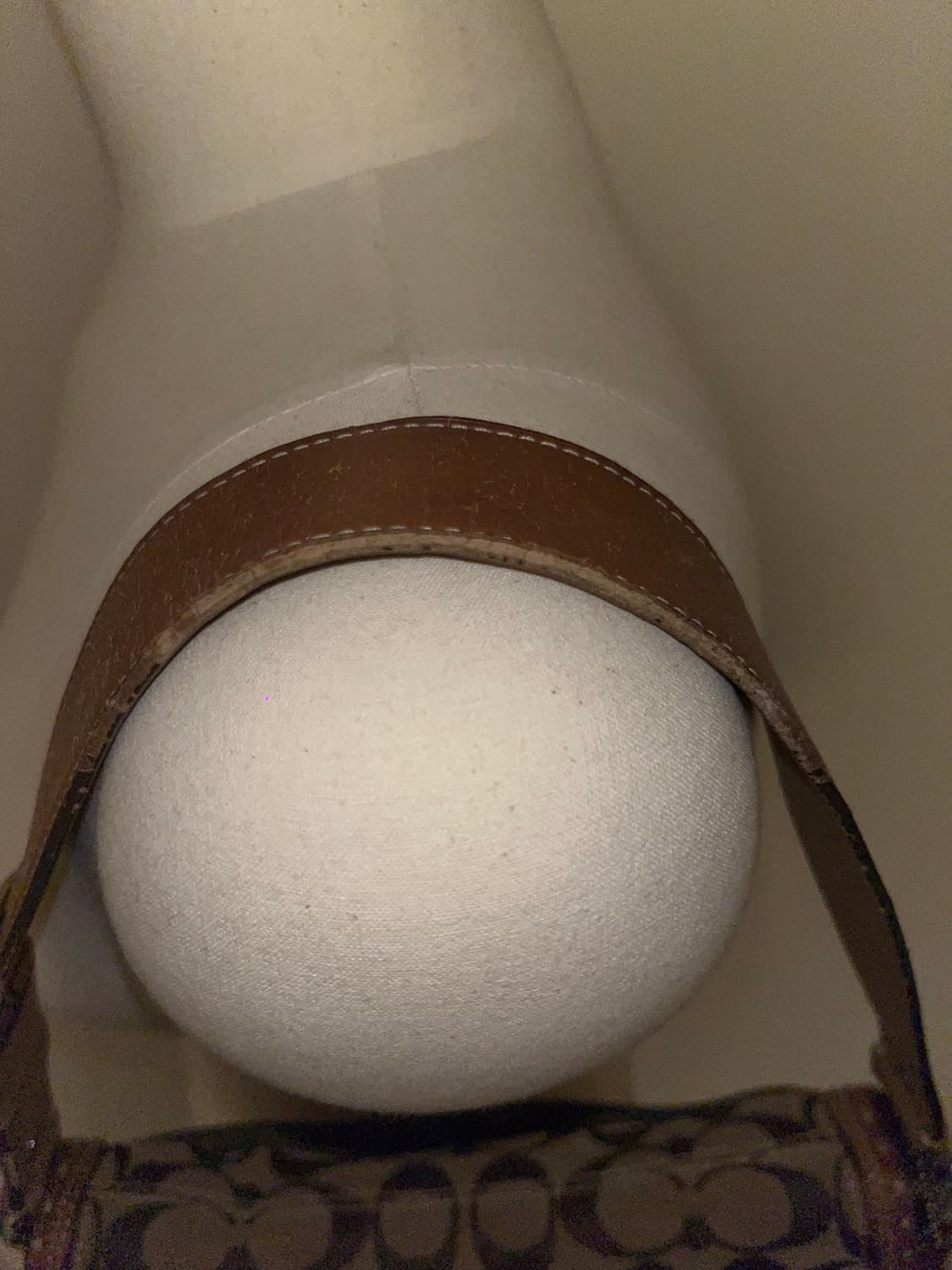 Orange Brown Coach Shoulder Bag 상품이미지7