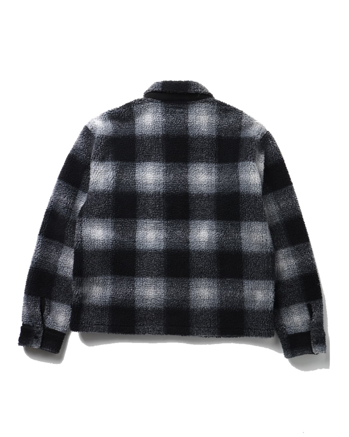 스투시 STUSSY Plaid Fleece Zip Shirt Jacket 상품이미지2