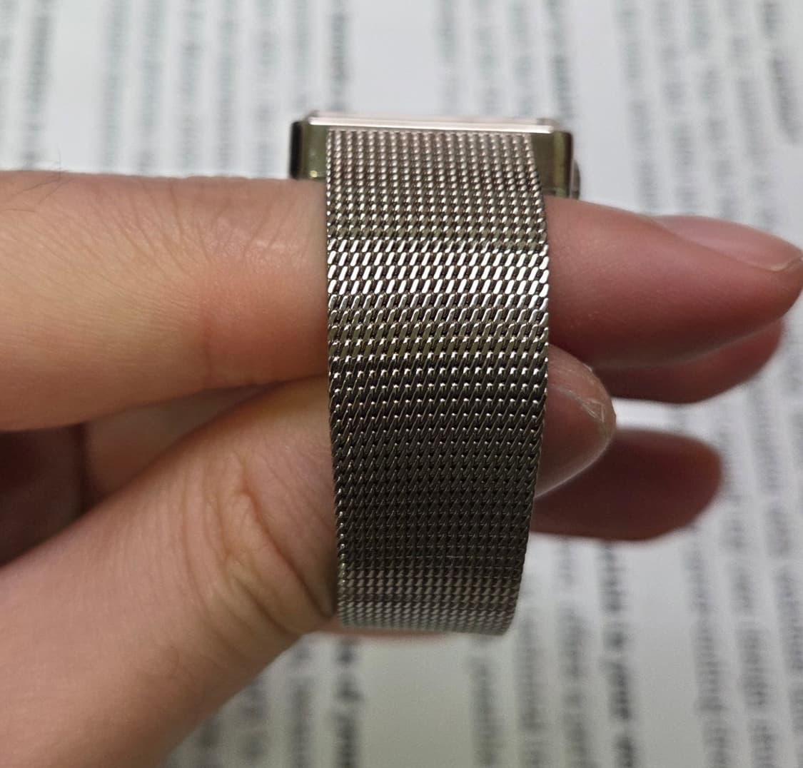 빈티지 오메가 드빌 사각탱크 샴골판 각유리 여성용 브레이슬릿 ver. 상품이미지5