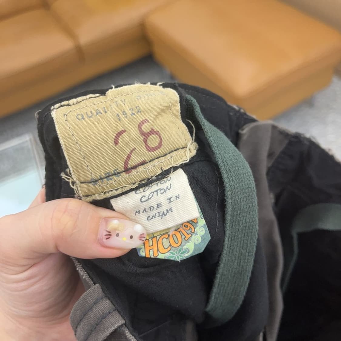 HCO1922 빈티지 카고팬츠 면바지 28인치 C06228 상품이미지4