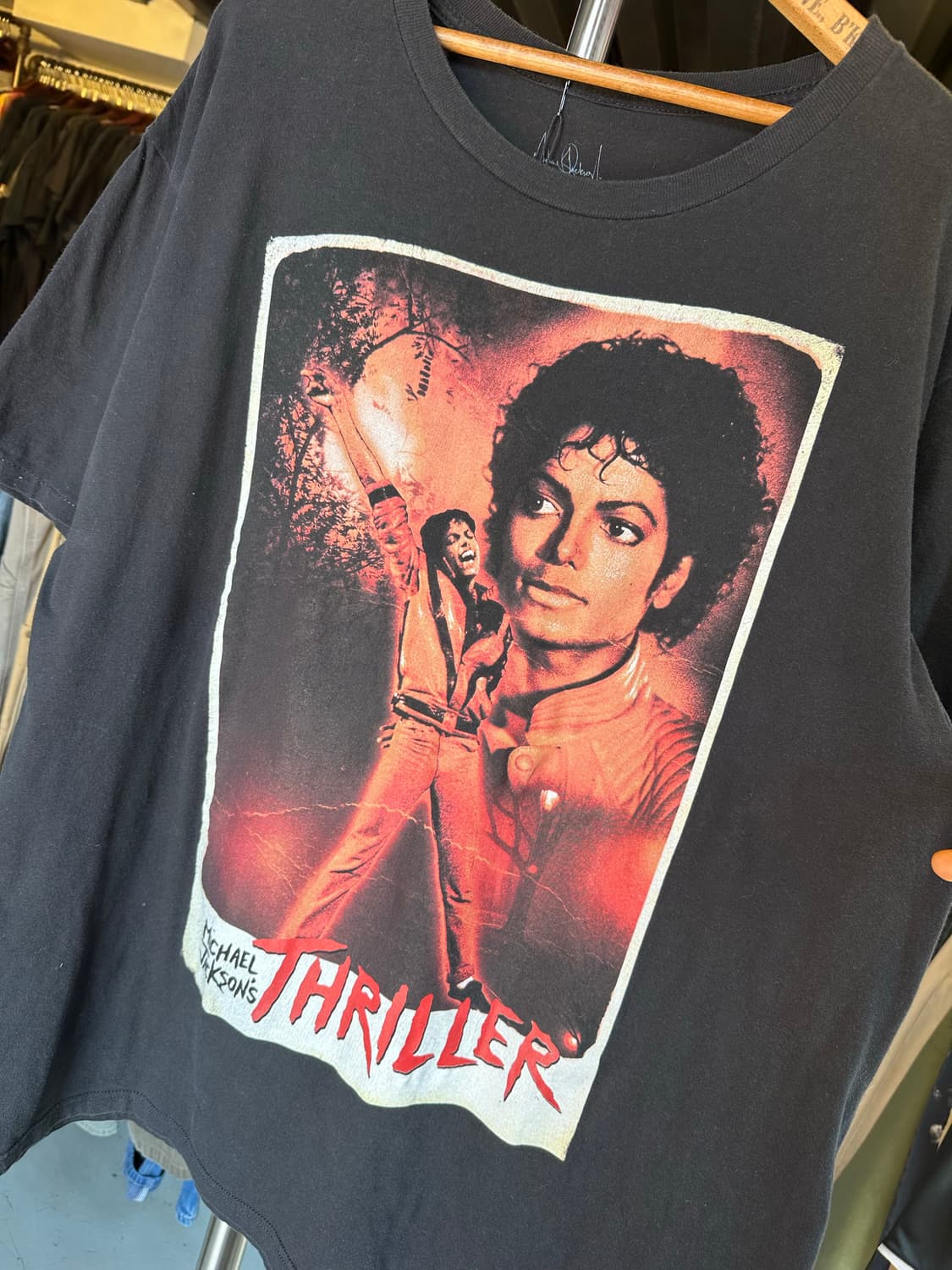 마이클잭슨 Michael Jackson 프린팅 티셔츠  상품이미지3
