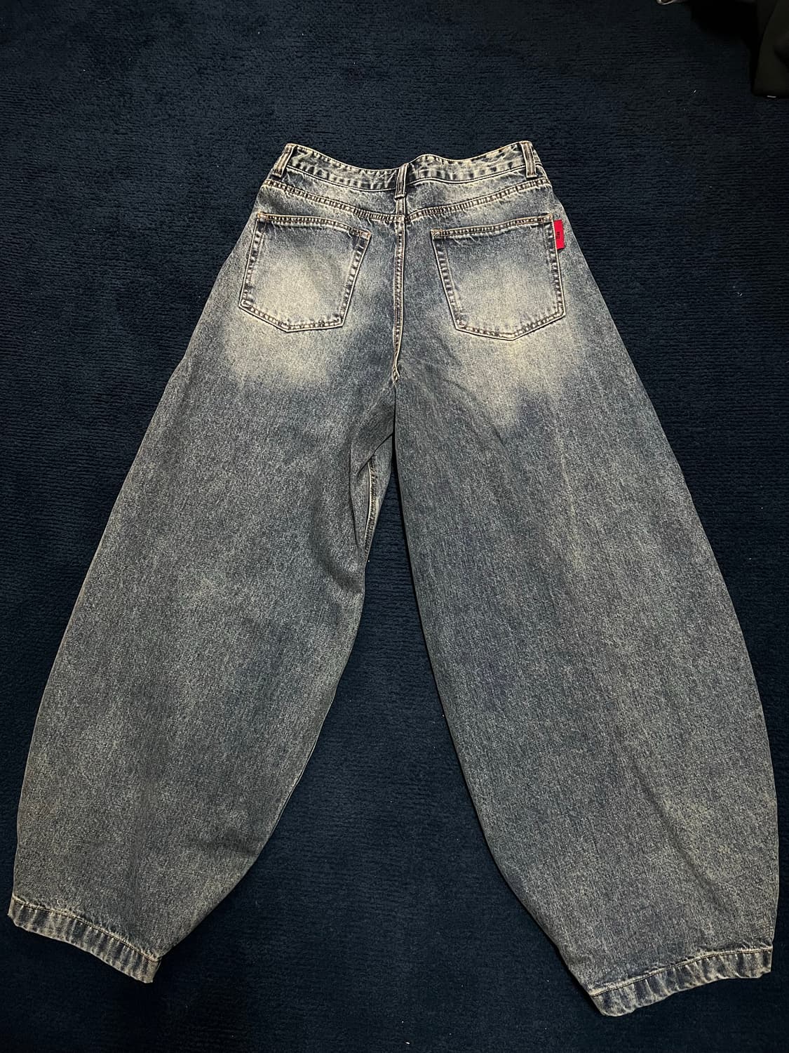 기철 벌룬 팬츠 데님 상품이미지2