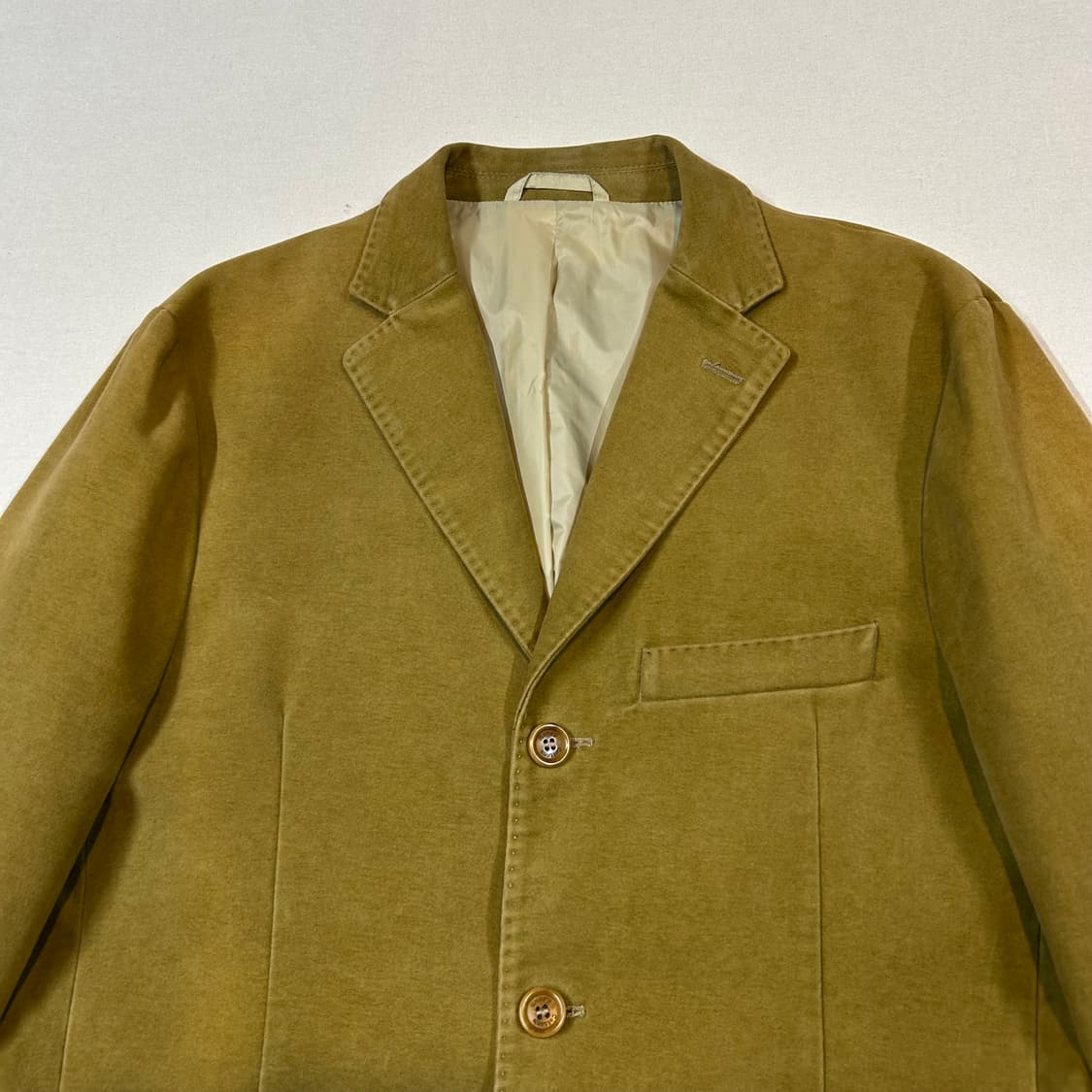 XL) 헨리코튼 몰스킨 블레이저 자켓 ITALY 상품이미지3