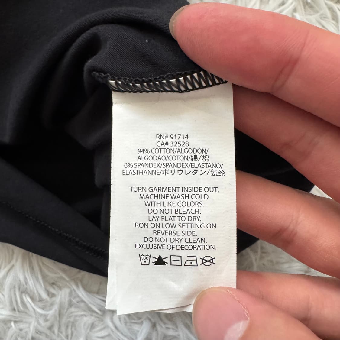 ARMANI 일본빈티지 반팔티 아르마니 익스체인지 y2k 나시 빈티지나시 상품이미지5