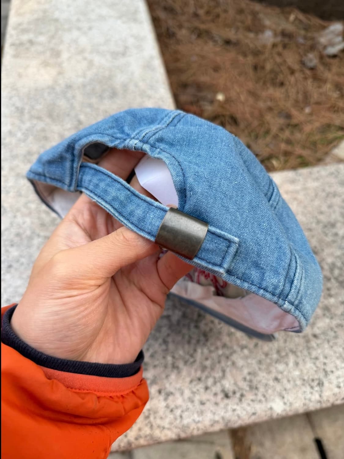 (deadstock) 90s Gap 올드갭 6-Panel 데님 캡 상품이미지5