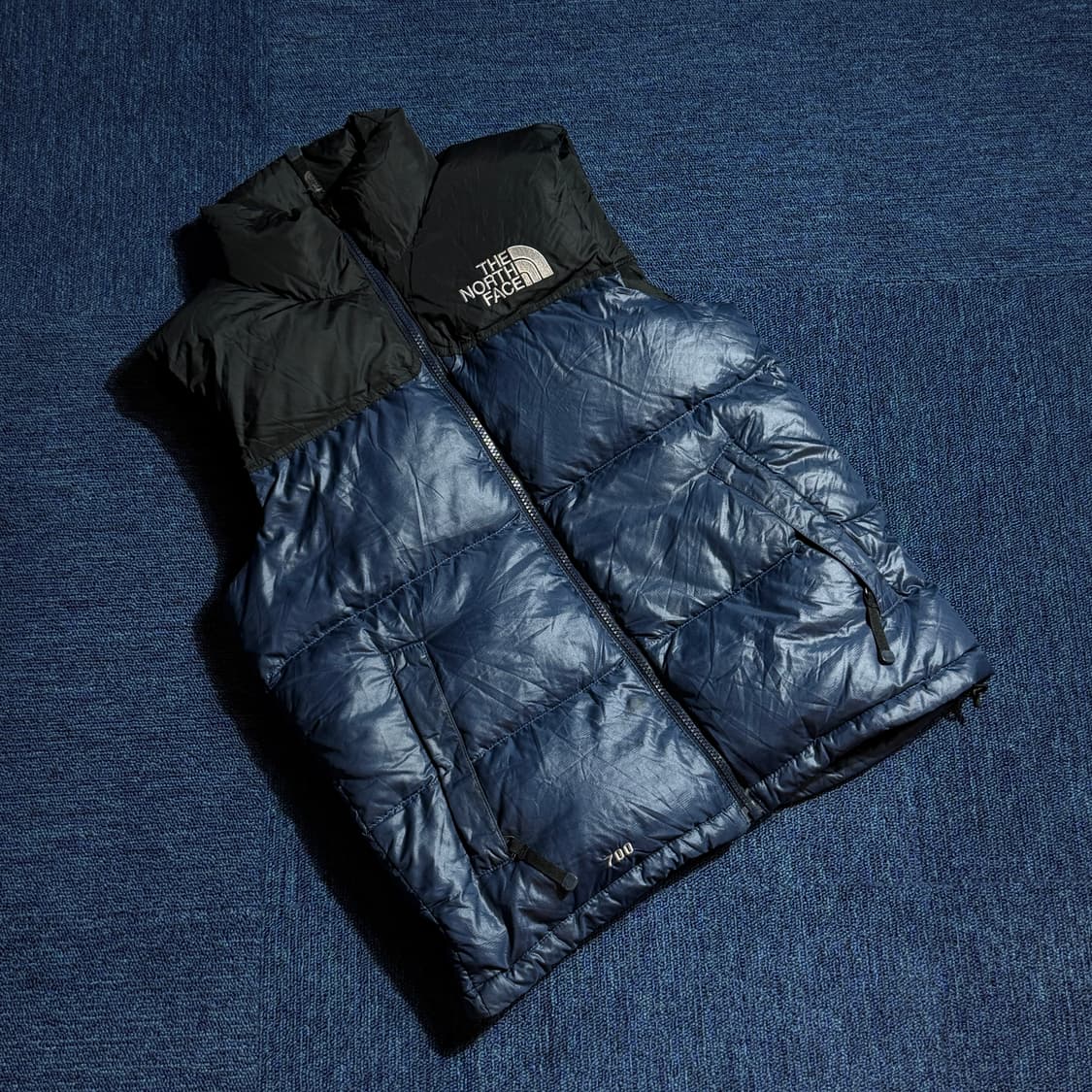 노스페이스 네이비 패딩 조끼 상품이미지1