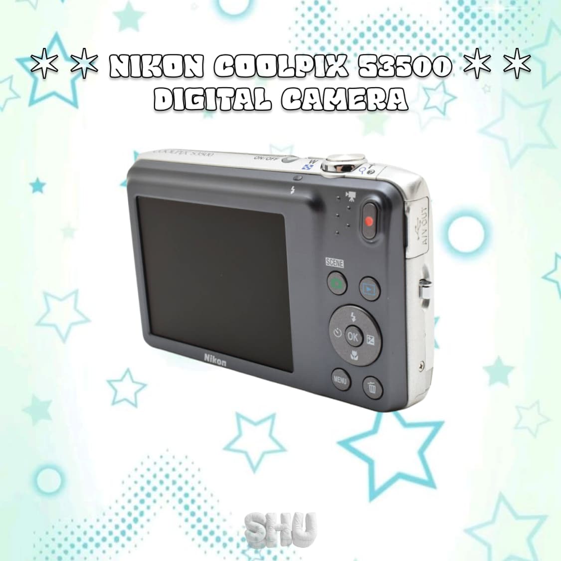 니콘 쿨픽스 S3500 빈티지 디카 실버  상품이미지5