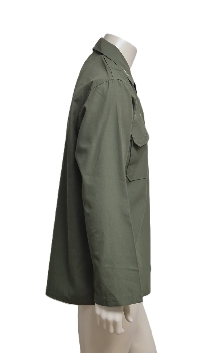 육군 구형 3사단 보병 소위 민무늬 전투복 상의 자켓 (XL) 상품이미지3