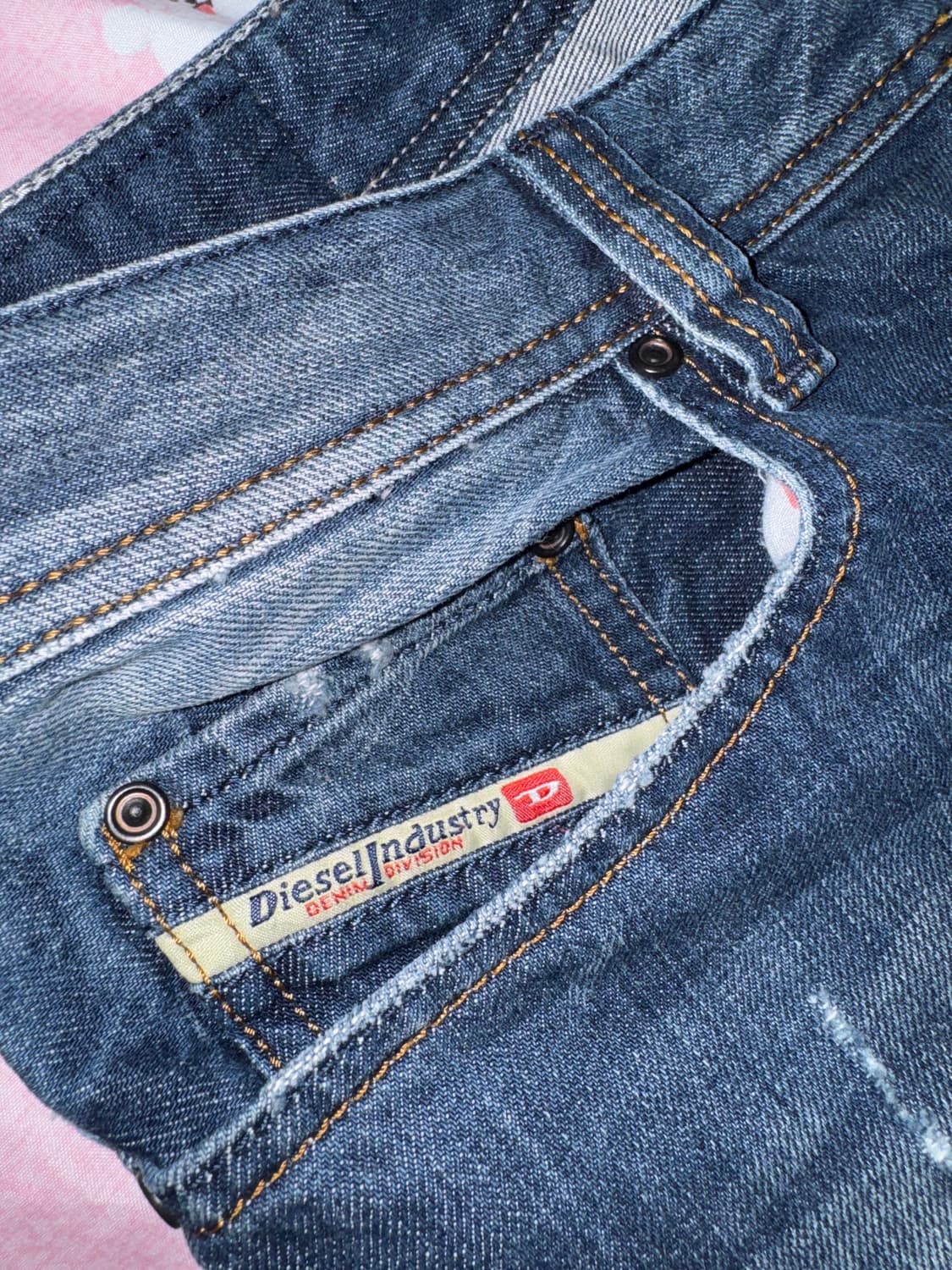 디젤 사파두 데저트 워싱 데님 팬츠 상품이미지6