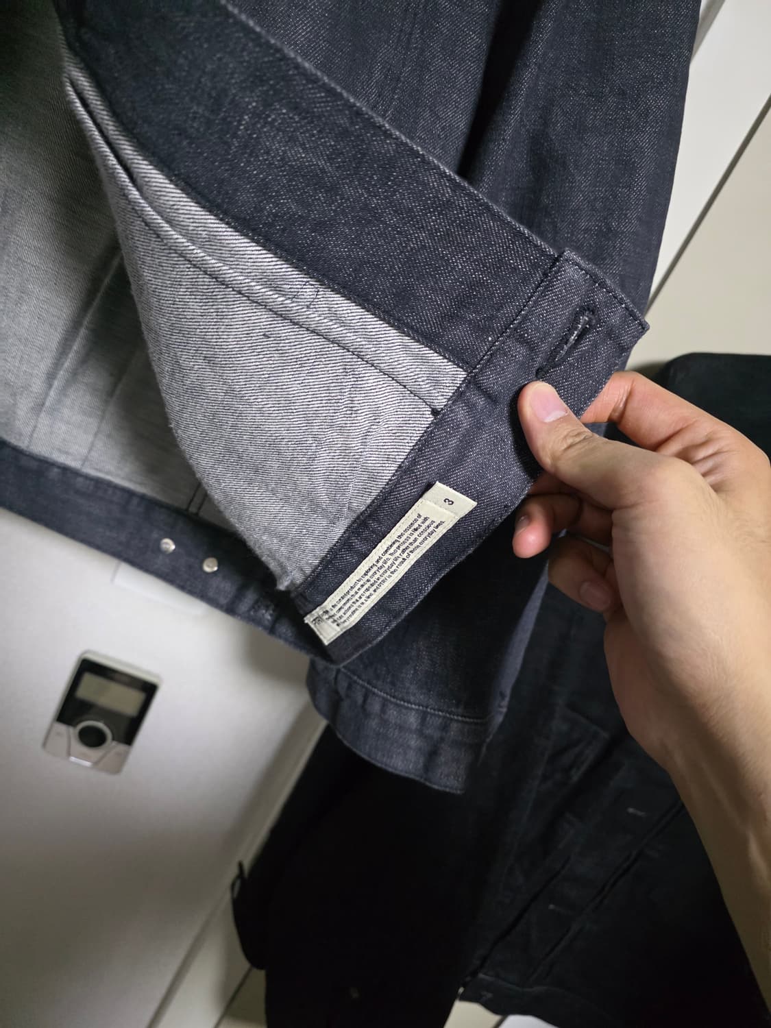 포터리 데님 트러커 타입1 블루 3사이즈 상품이미지2