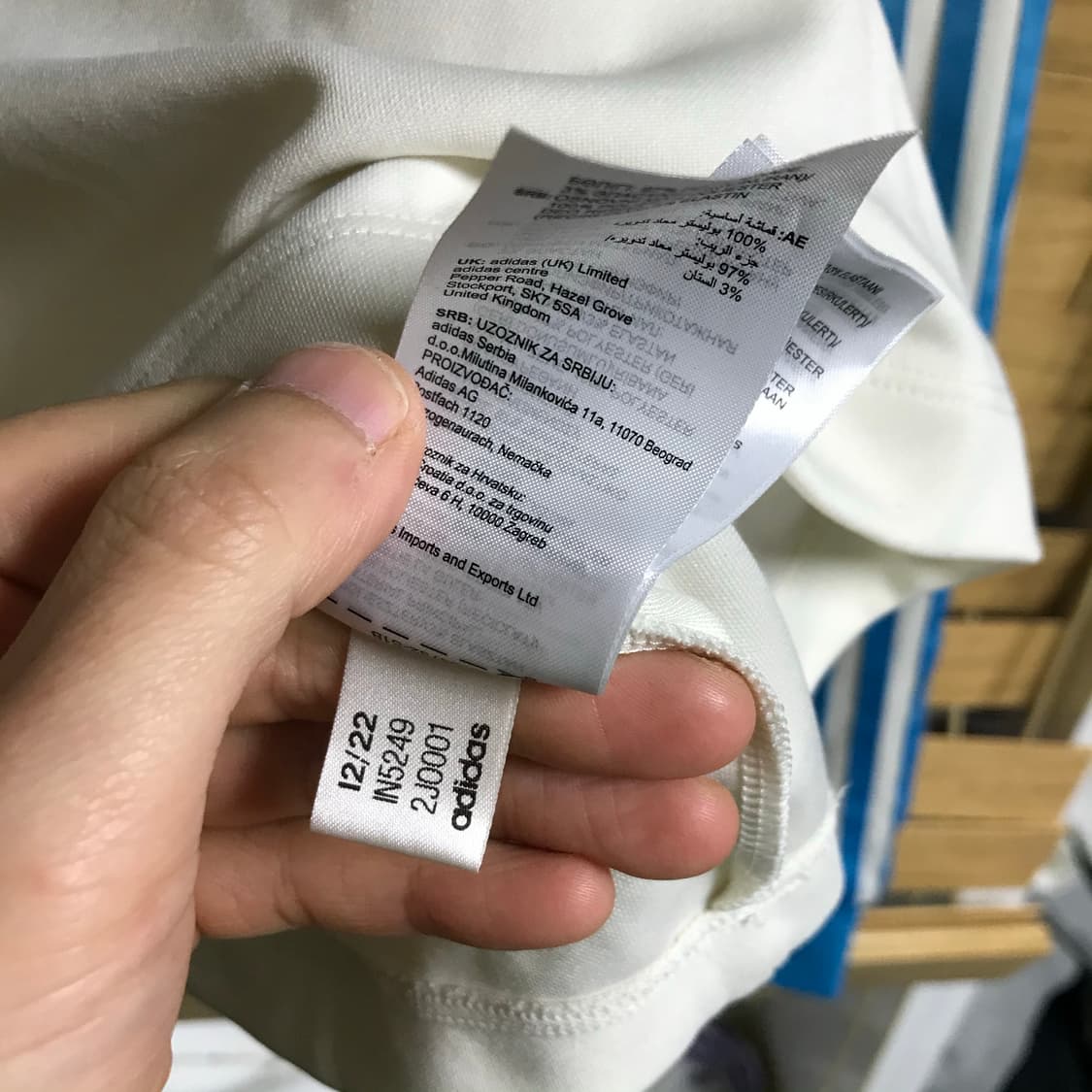 아디디스 x 스포티앤 리치 신형라인 김채원 착용 롱슬리브 상품이미지8