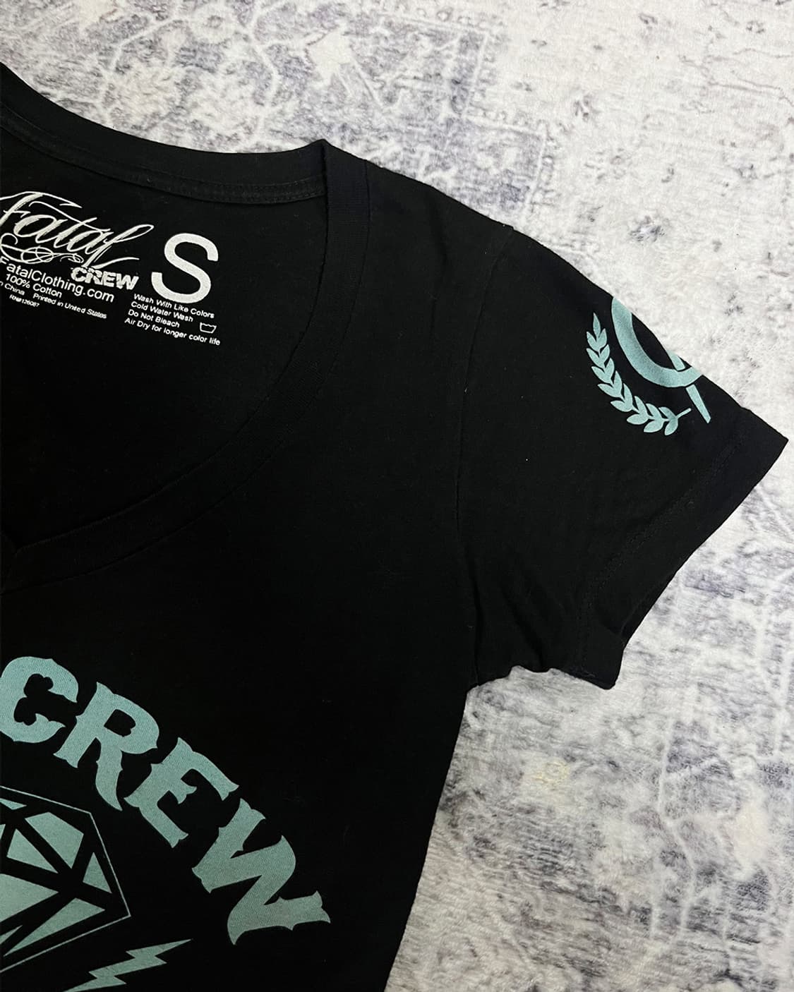 Rock Punk Fatal Crew Slim Fit T-shirts 상품이미지5