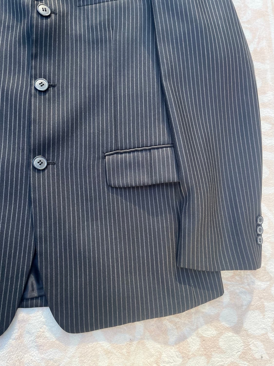 빈티지 스트라이프 쓰리버튼 셋업 상품이미지5