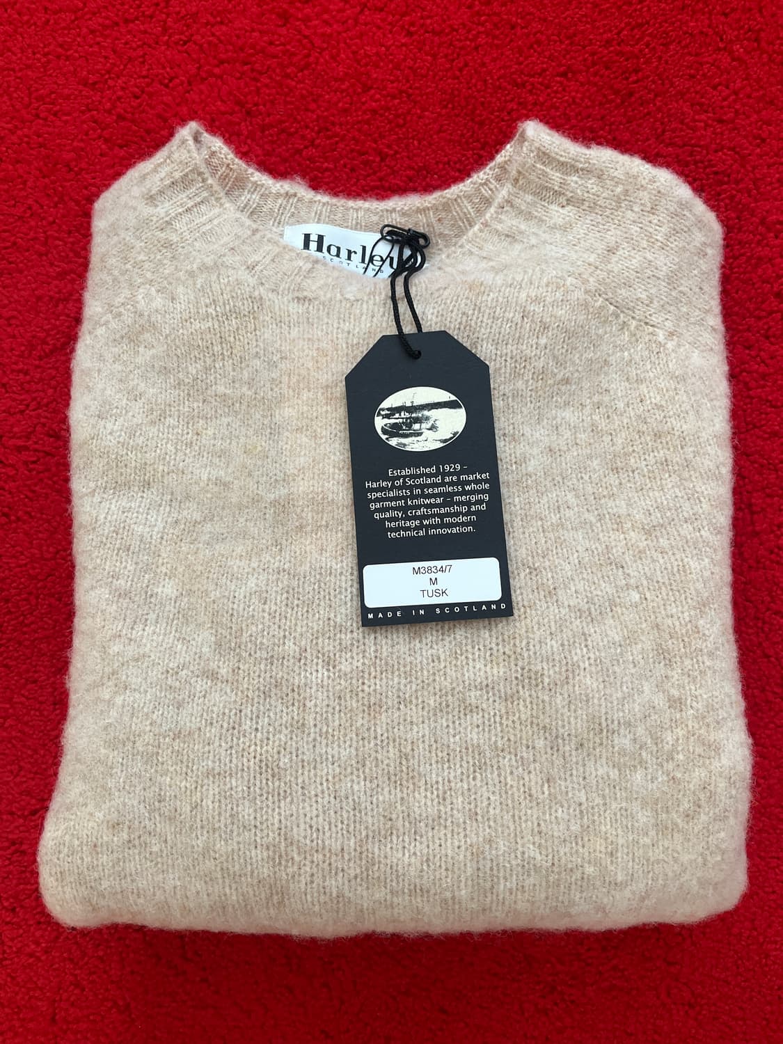 할리오브 스코틀랜드 니트 M 상품이미지3