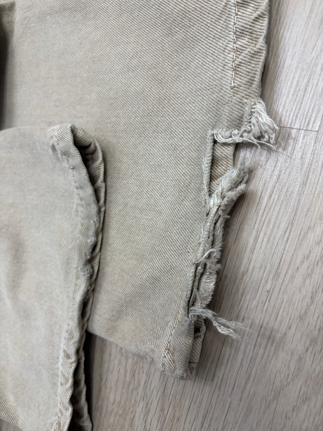르바 Relaxed Fit Denim - Sand Baige 상품이미지10
