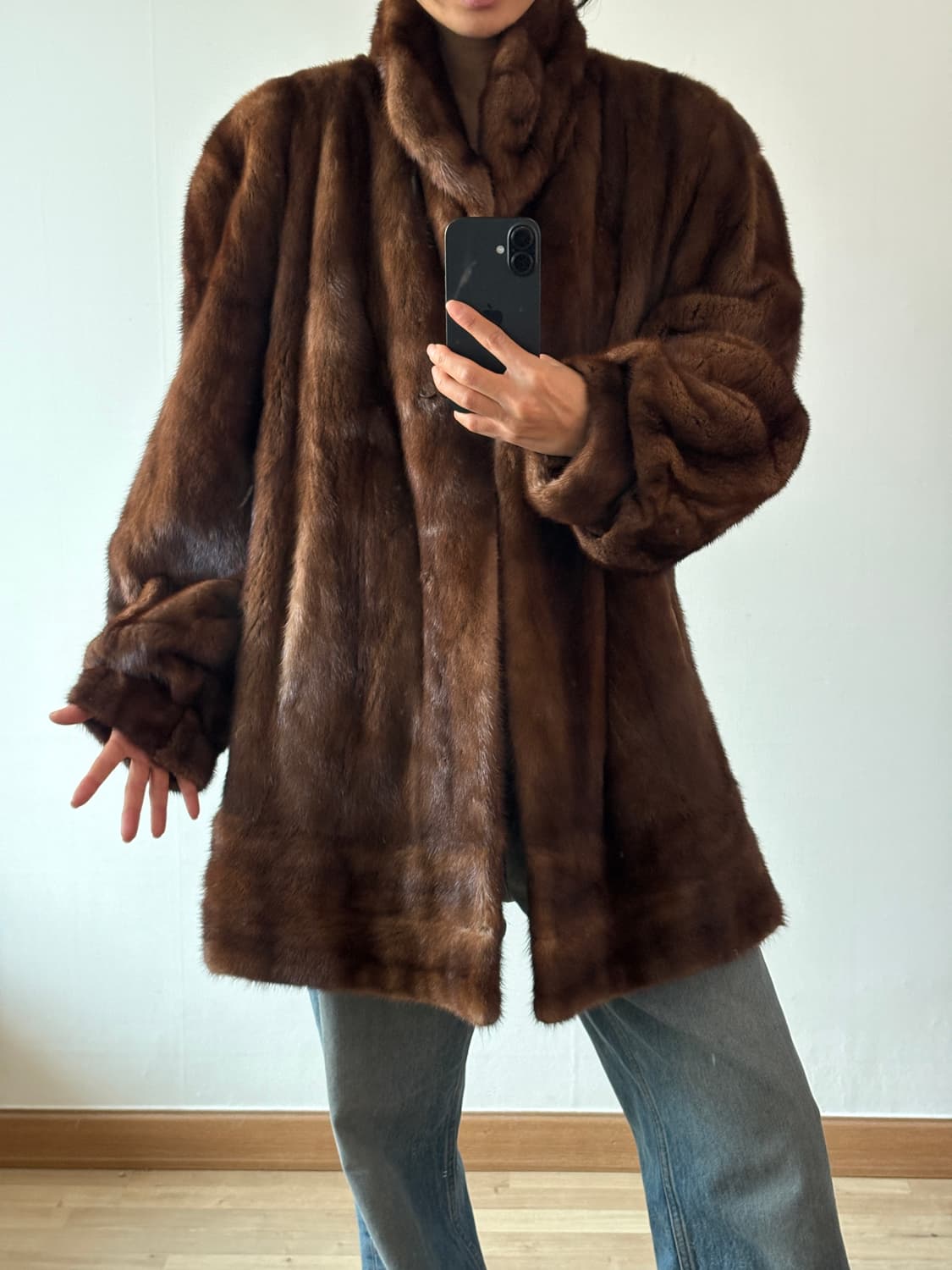 리얼 밍크 퍼자켓 상품이미지1