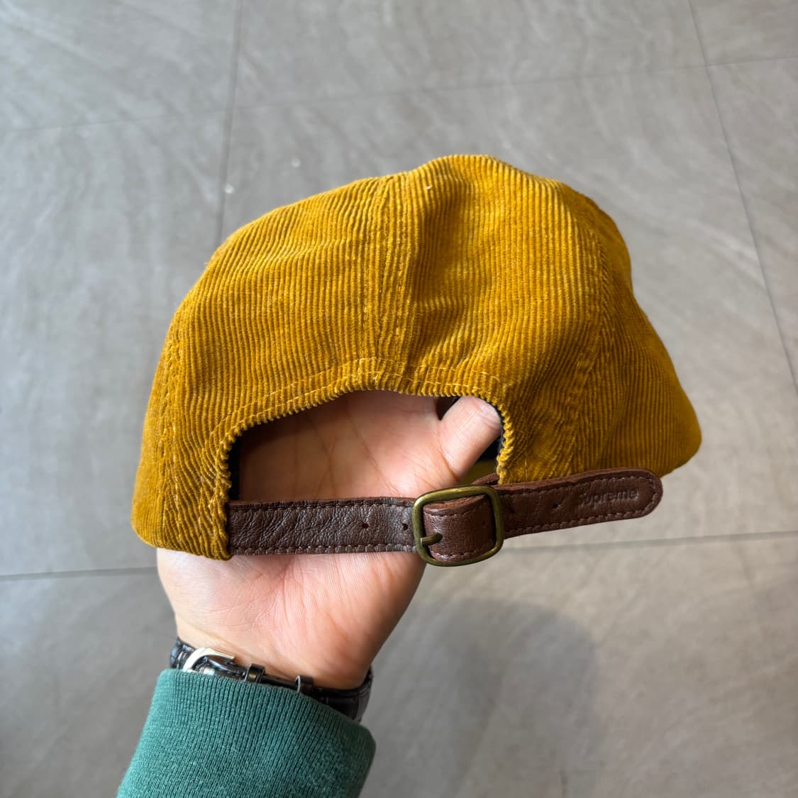 16SS 슈프림 코듀로이 캠프 캡 상품이미지3