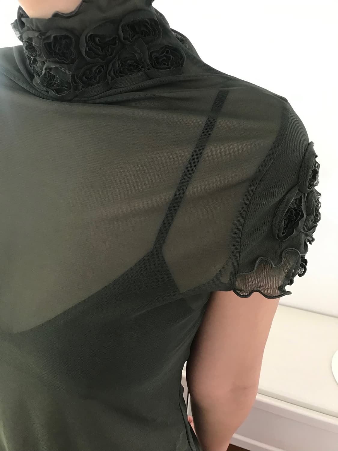 vintage flower lace top 상품이미지4
