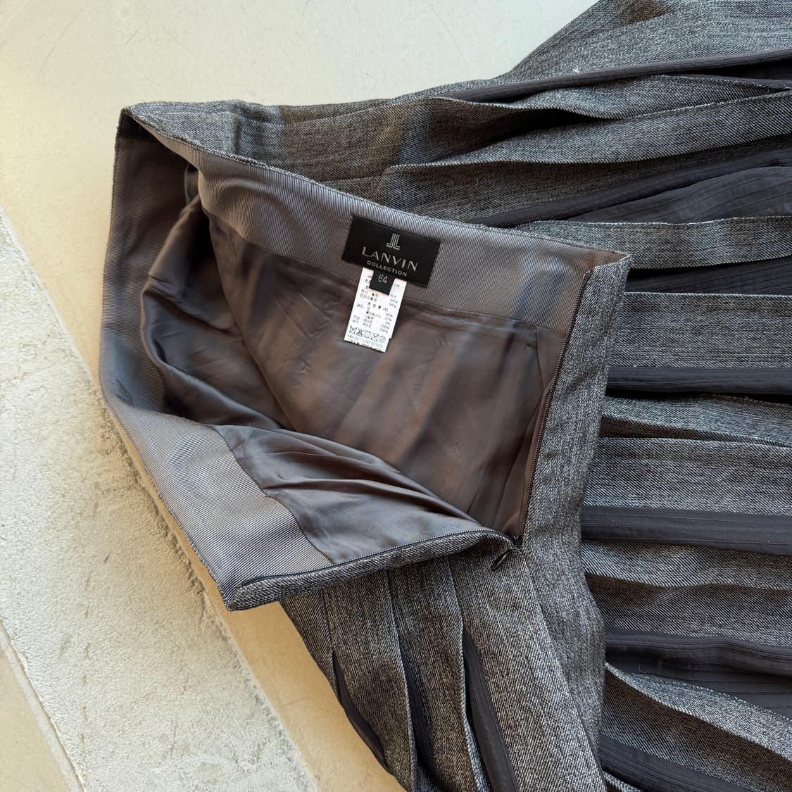 랑방 20fw 플리츠 스커트 상품이미지5