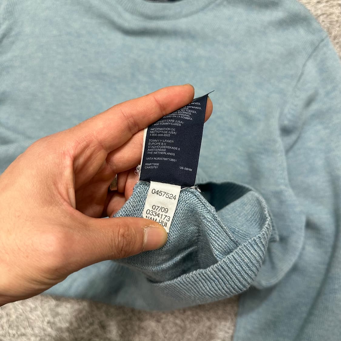 [95-100] 타미힐피거 니트 상품이미지4