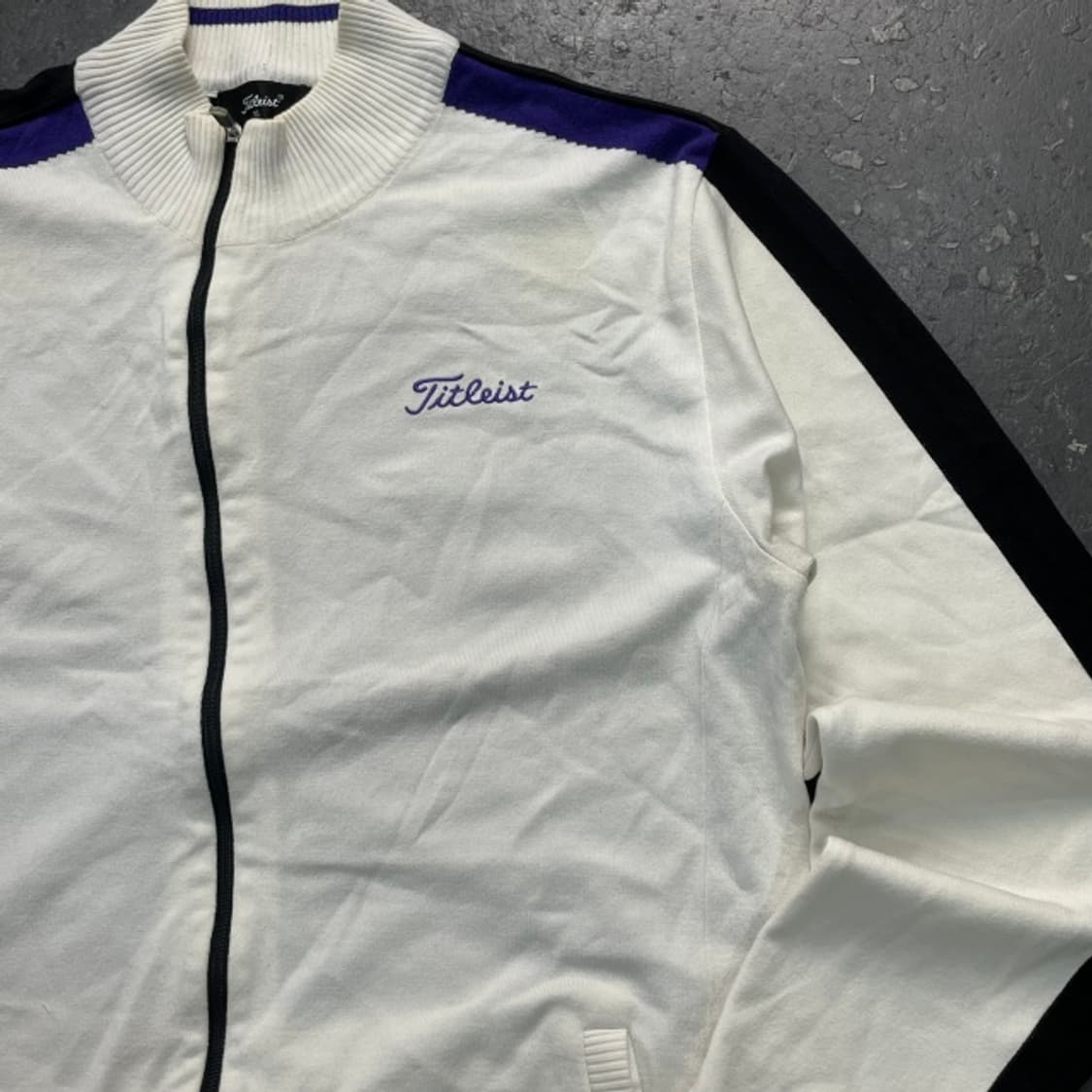 105 타이틀리스트 방풍 니트집업  상품이미지2