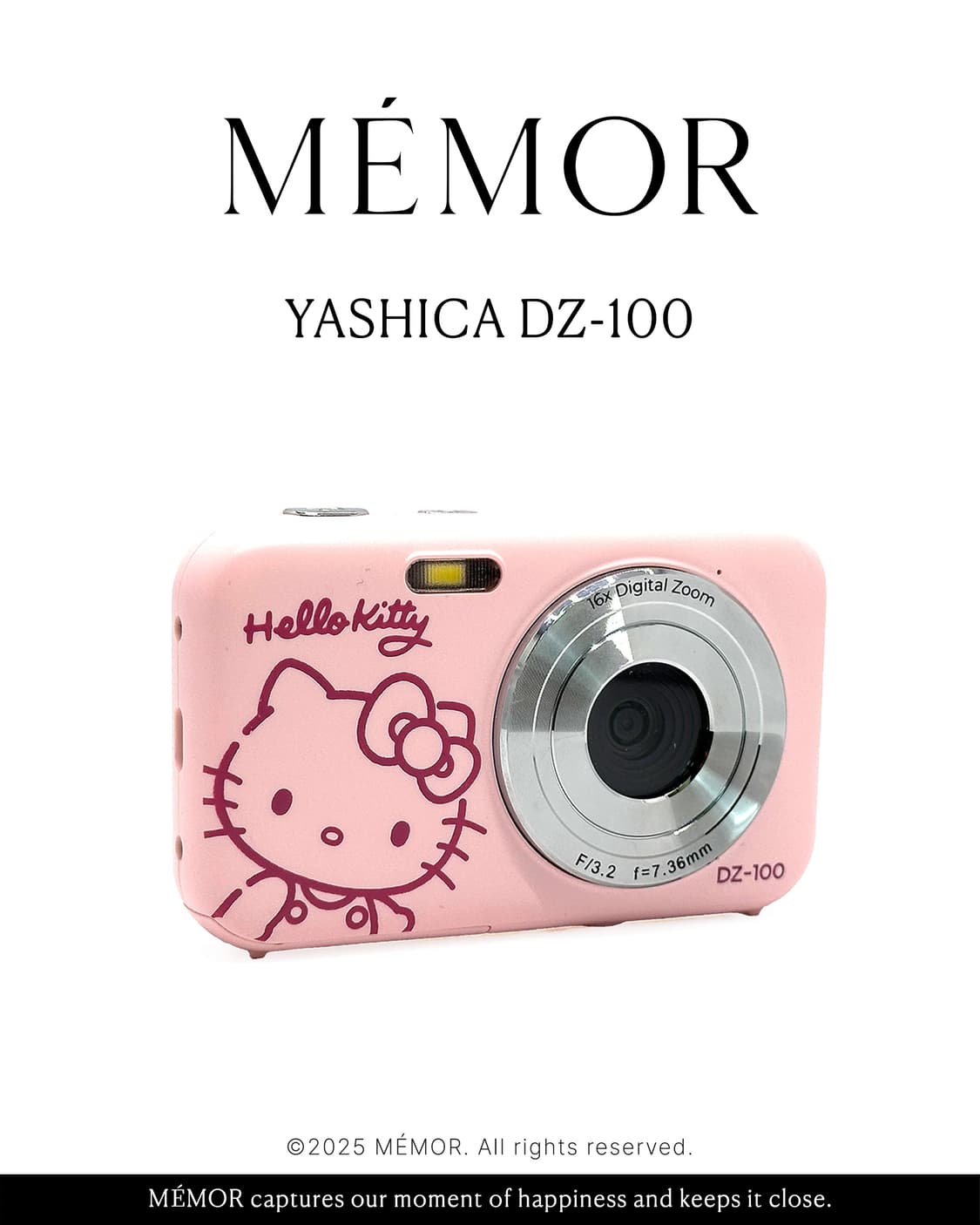 뽀용작례/희귀모델🎀YASHICA DZ-100 야시카 디카 카메라 키티 상품이미지2