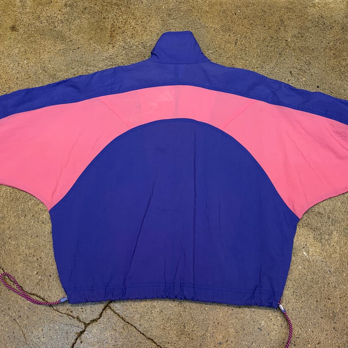 레어 80s 미국 빈티지 나이키 배색 바람막이 상품이미지8