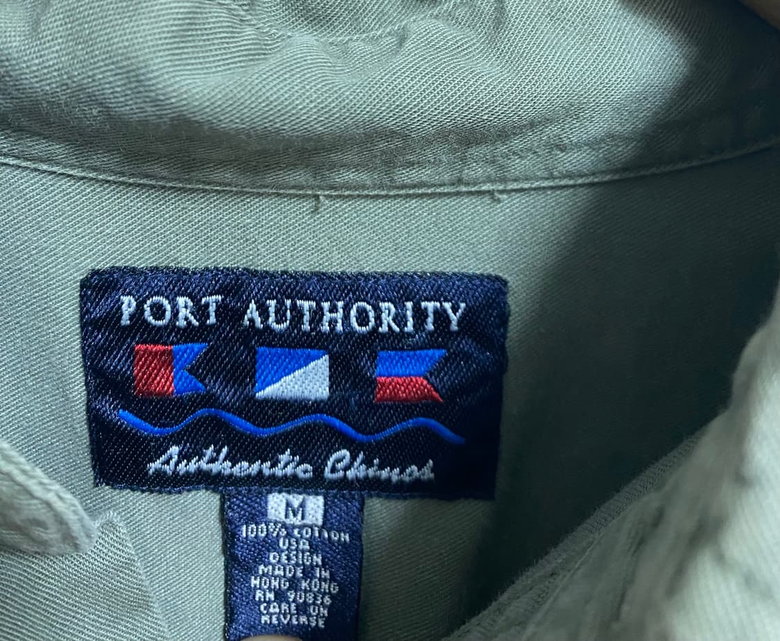 Port authority 90’s 알래스카 에어플레인 항공셔츠 상품이미지3