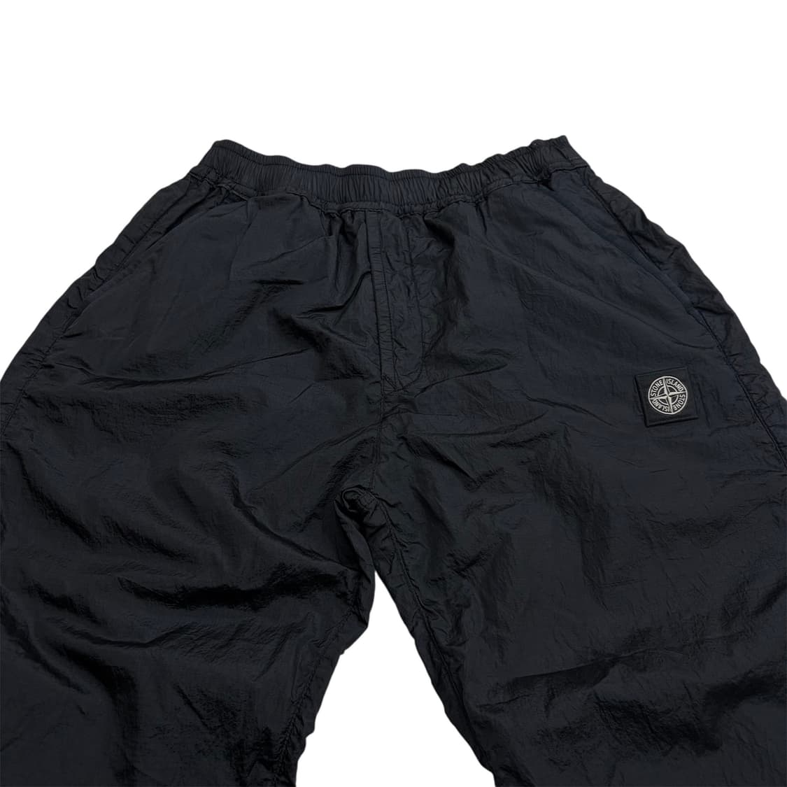 스톤아일랜드 20SS 나일론 메탈 립스탑 블랙 팬츠 바지 m 상품이미지4
