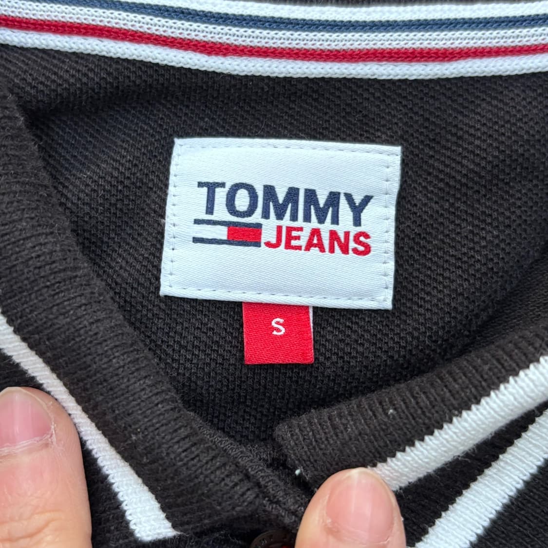 S 타미힐피거 반팔 카라 티셔츠 0409E 상품이미지3