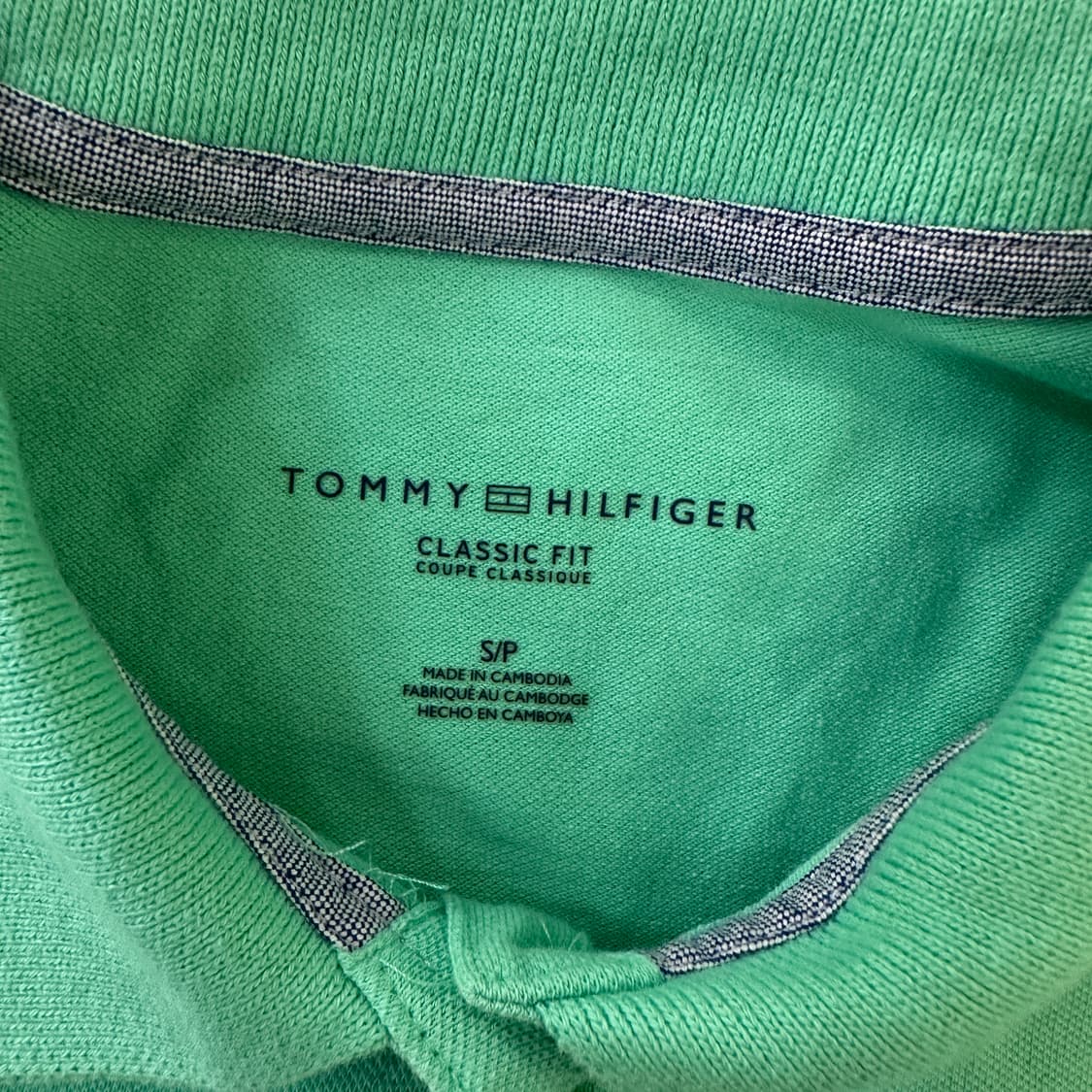 SP 타미힐피거 슬림핏 카라티 0320D 상품이미지2