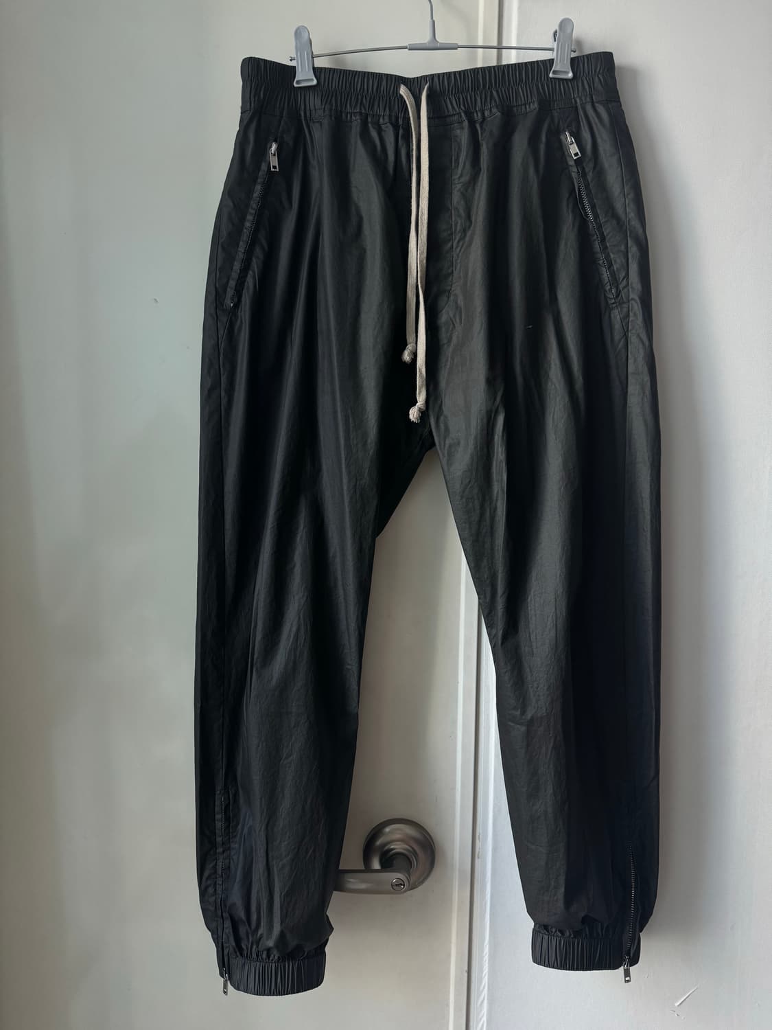 릭오웬스 코팅 트랙 제리 팬츠 48 상품이미지1