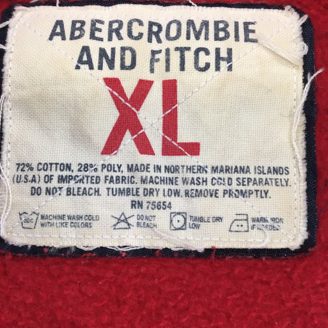 아베크롬비 Y2K 아치로고 스웻셔츠 XL  상품이미지5