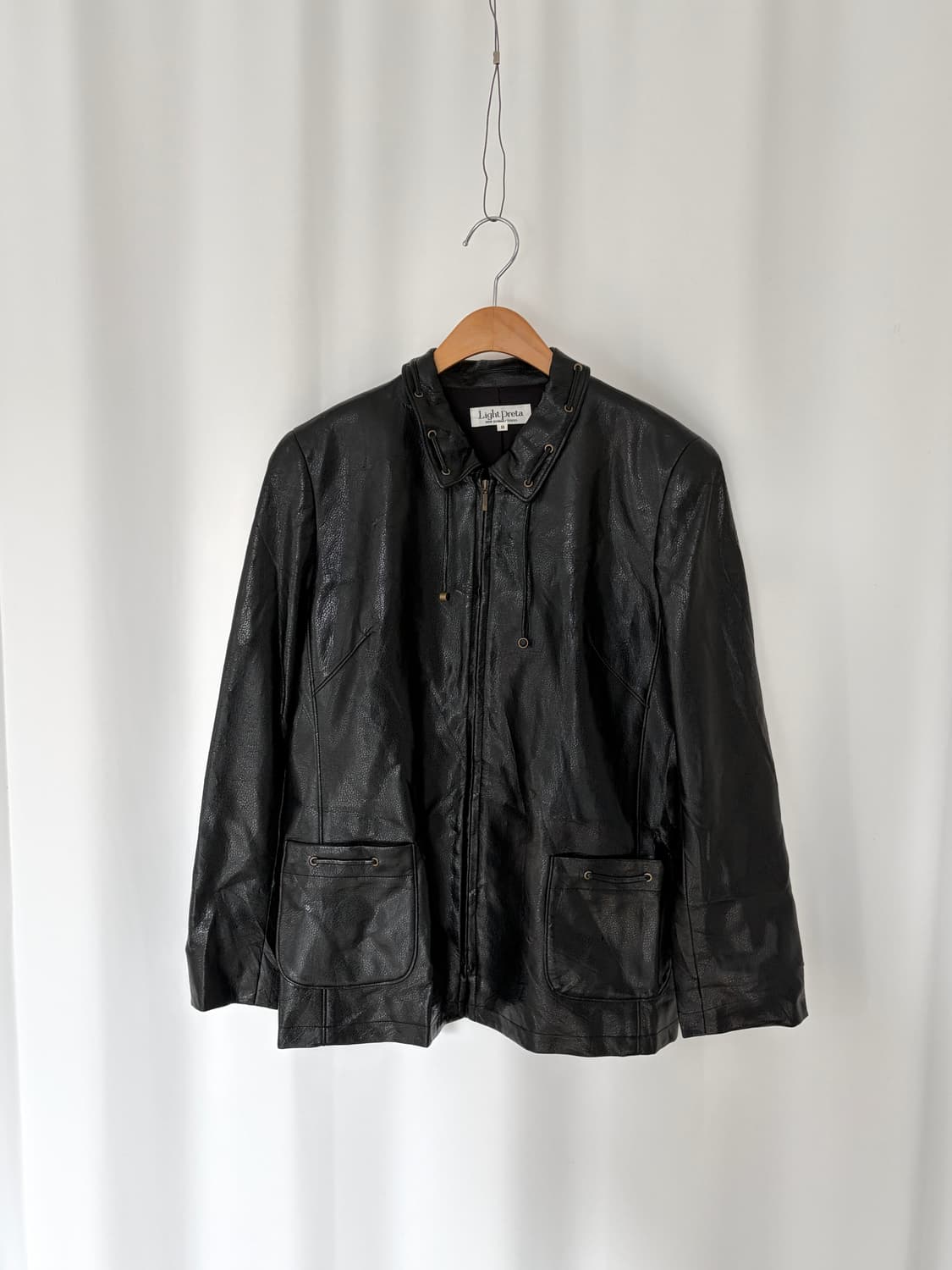 LightPreta fake leather jacket 상품이미지1