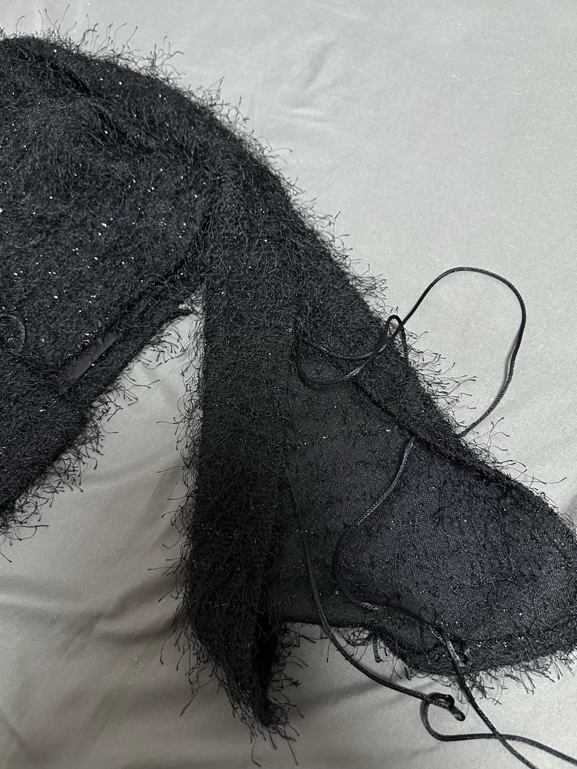 뉴얼린 트위드 가디건 상품이미지3