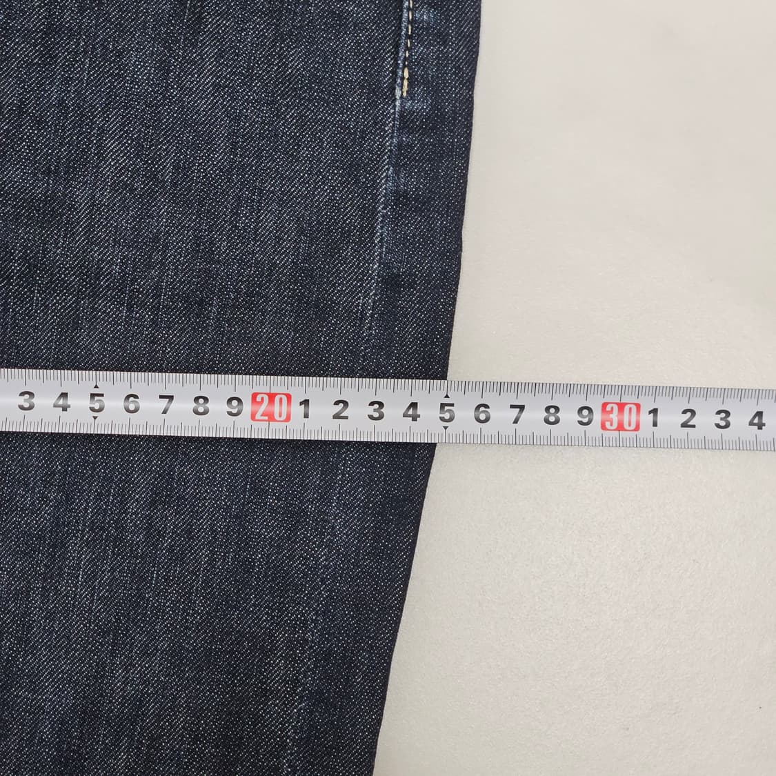 30 리바이스 510 진청 컷팅진 데님팬츠 상품이미지6