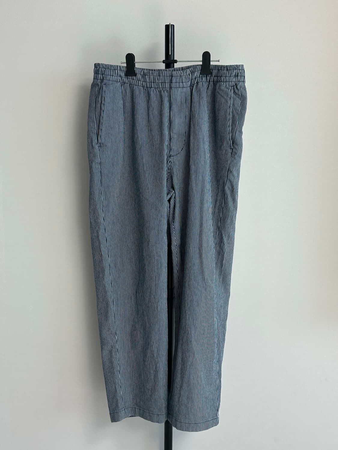 유니클로 스트라이프 밴딩 팬츠 상품이미지1