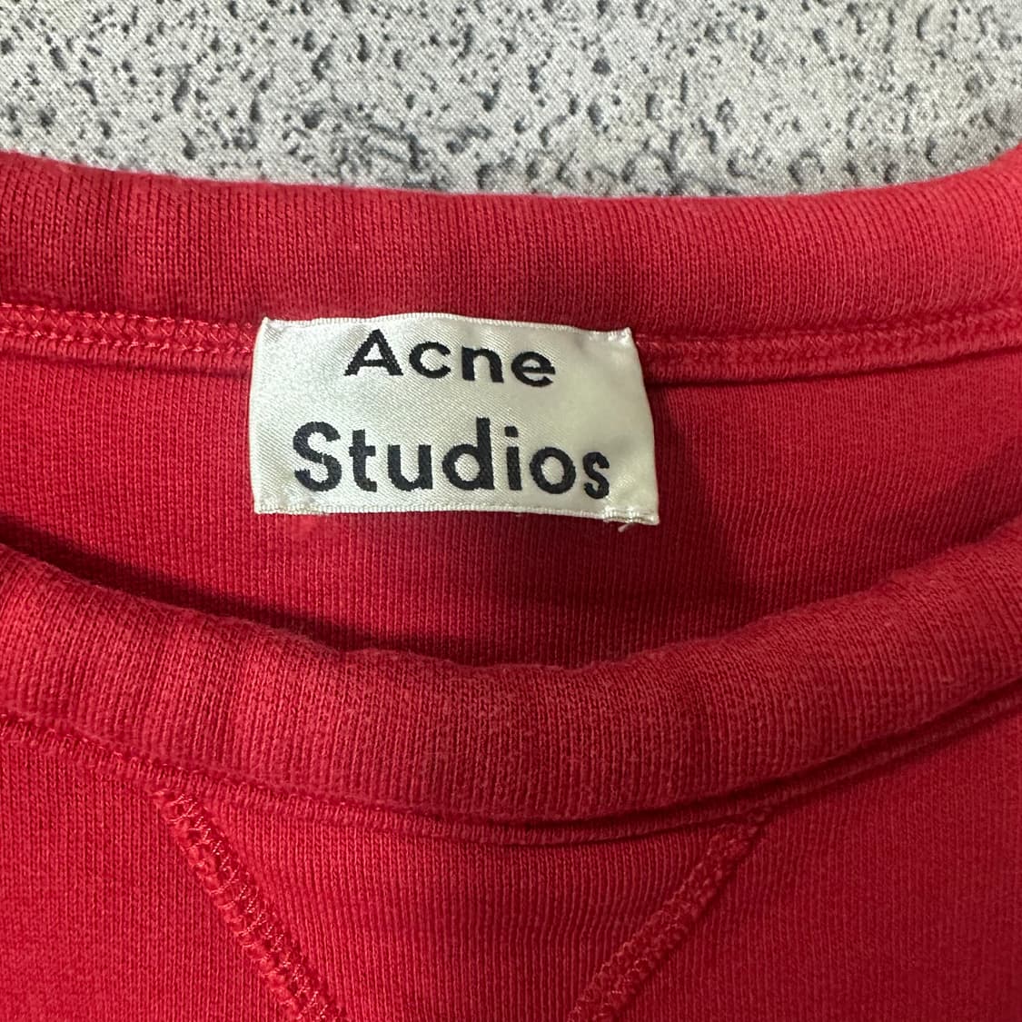 ✨ (바배) 아크네 스튜디오 로고 맨투맨  상품이미지3