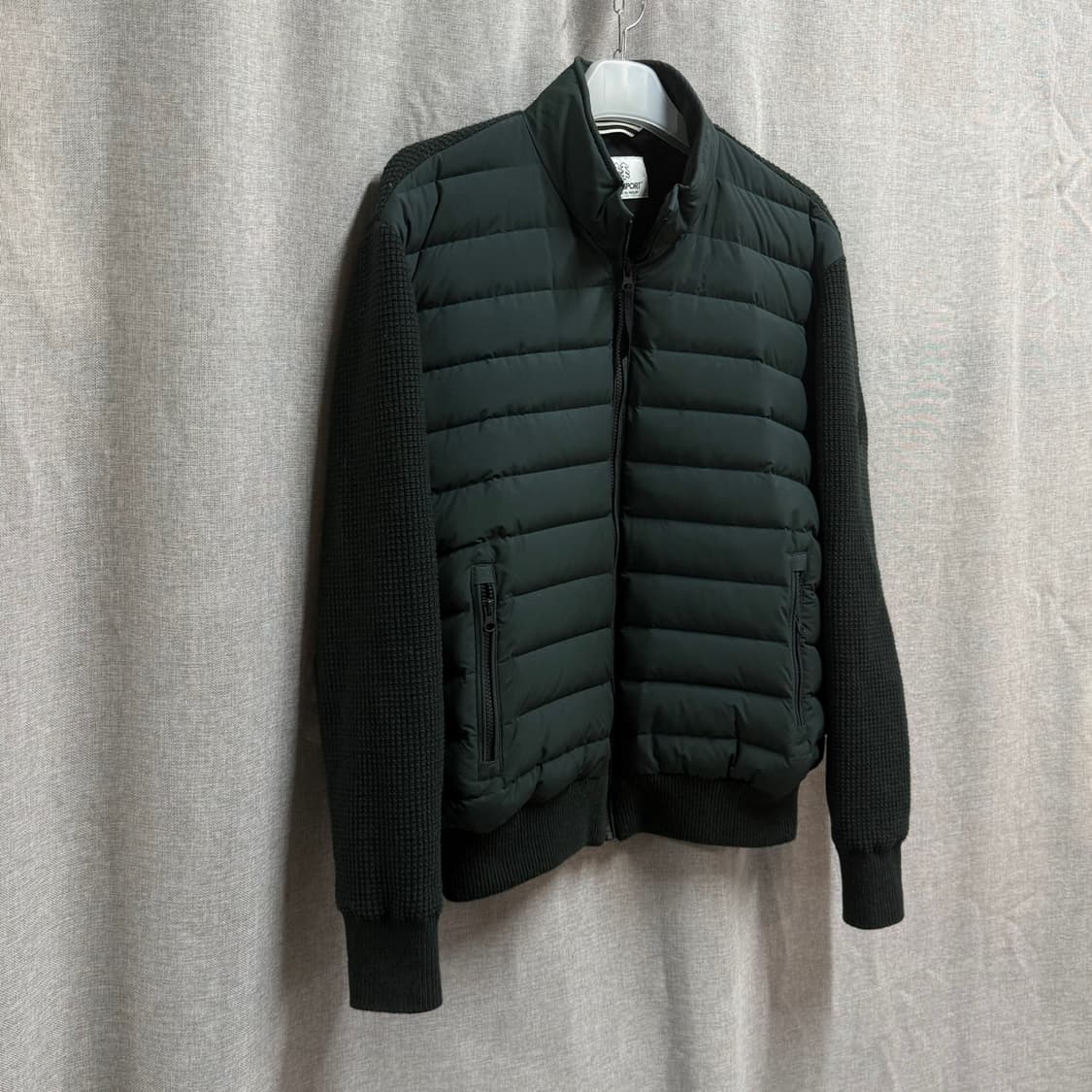 [115] 코오롱스포츠 구스다운 경량 가디건 니트집업 상품이미지2