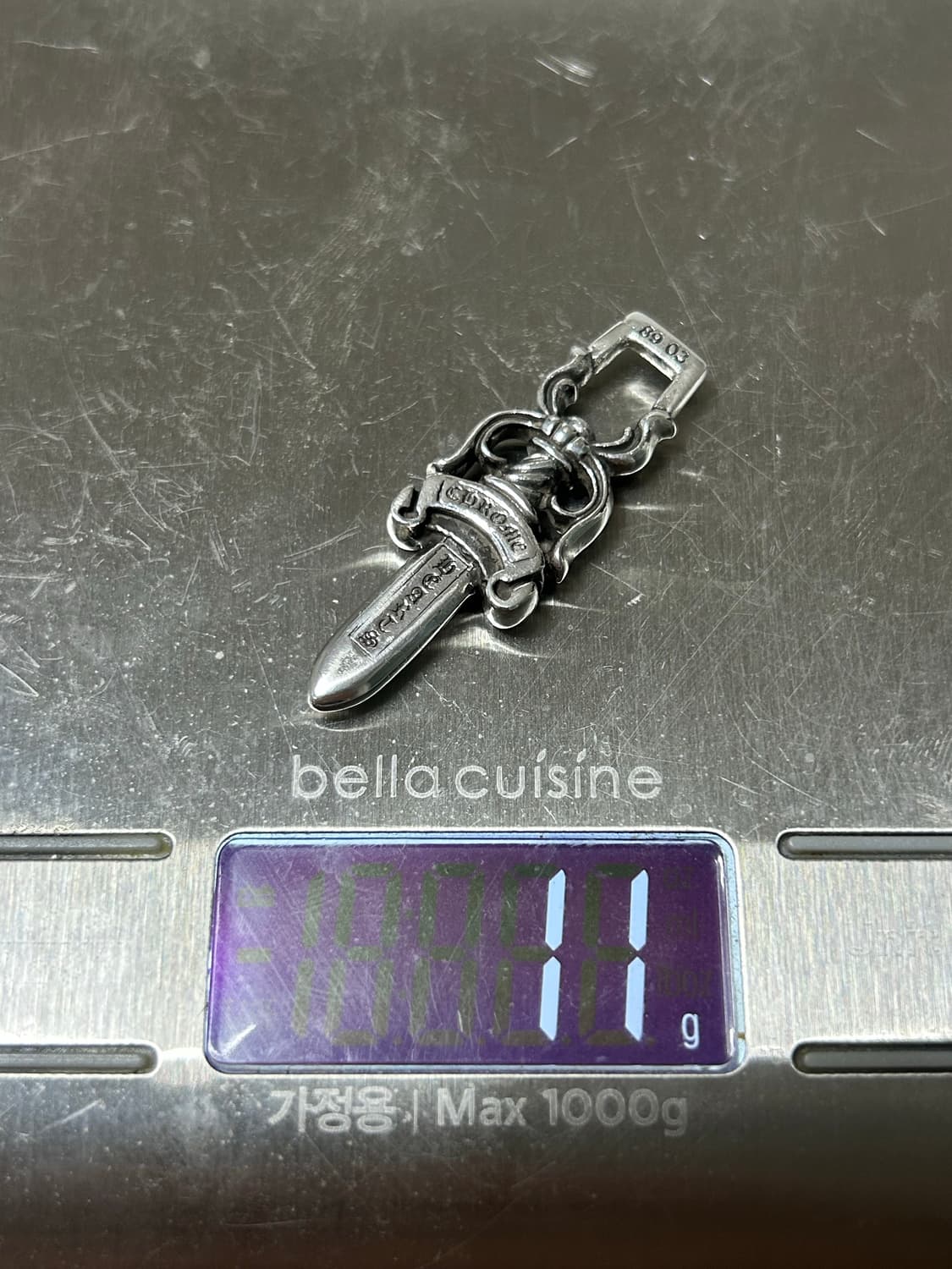 Chrome Hearts 10 Dagger Pendant 상품이미지3