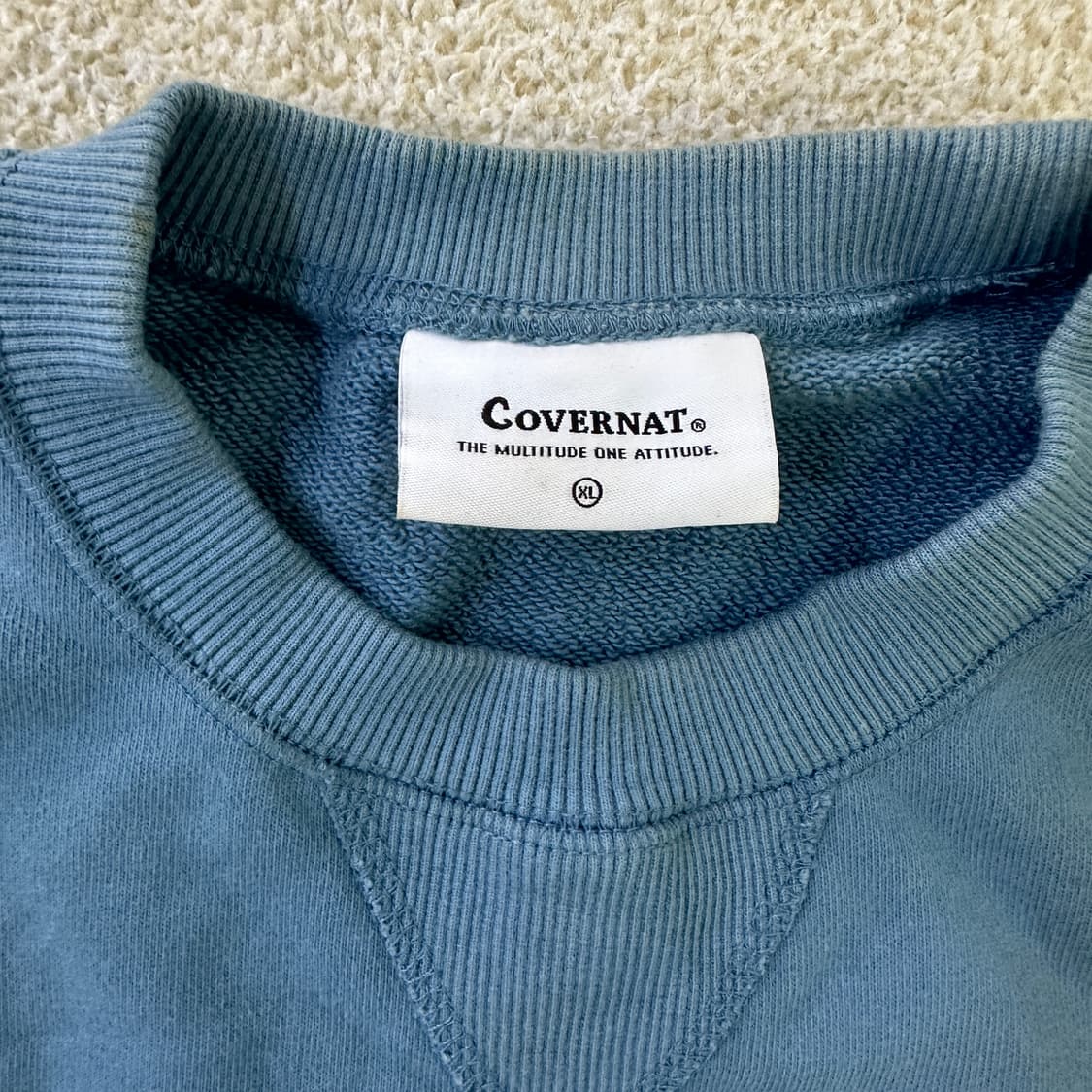 XL 커버낫 C로고 맨투맨 0320D 상품이미지2