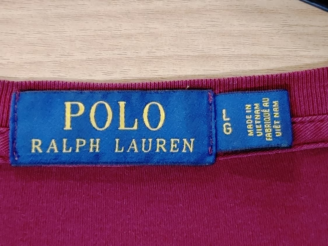 POLO RALPHLAUREN 폴로 랄프로렌 긴팔라운드티(버건디) 상품이미지5