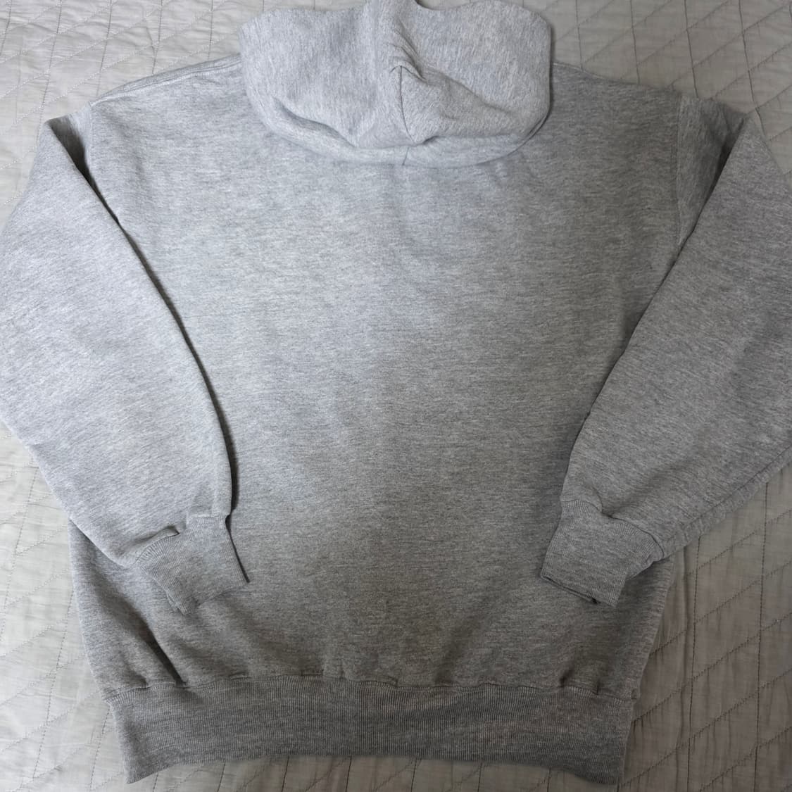 [XL] 90s 러셀 애슬레틱 후드집업 헤더 그레이 ver. 스티칭 상품이미지6