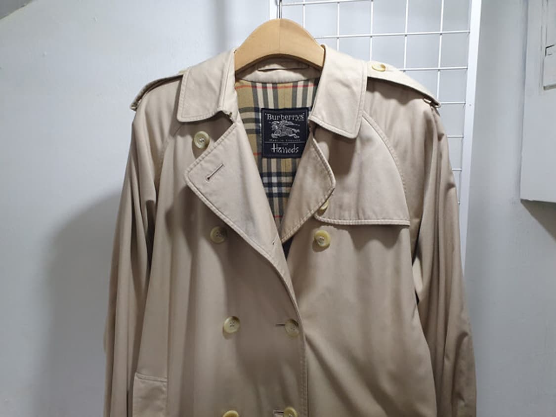 BURBERRY 버버리 헤리티지 샌드링엄 트렌치코트 (UNISEX L) 상품이미지2