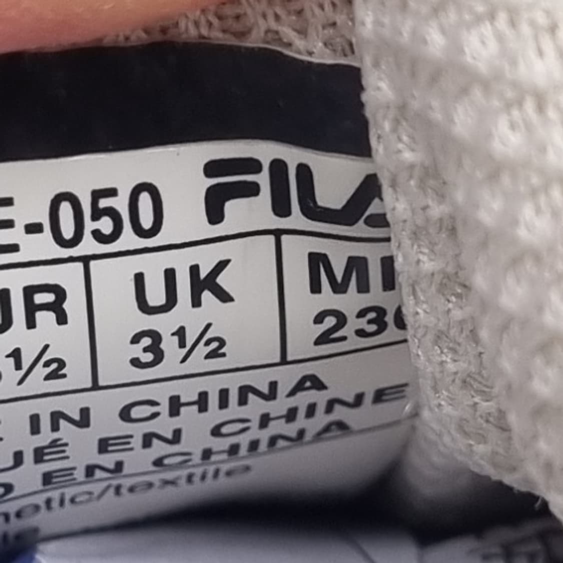 휠라 디사이퍼 운동화 230 상품이미지6