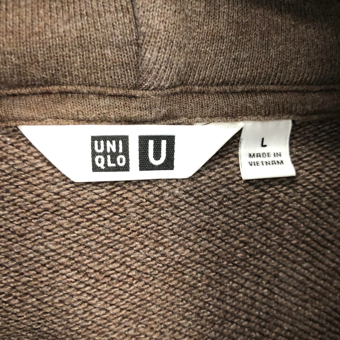 유니클로U 스웨트 오버후드 L 상품이미지5