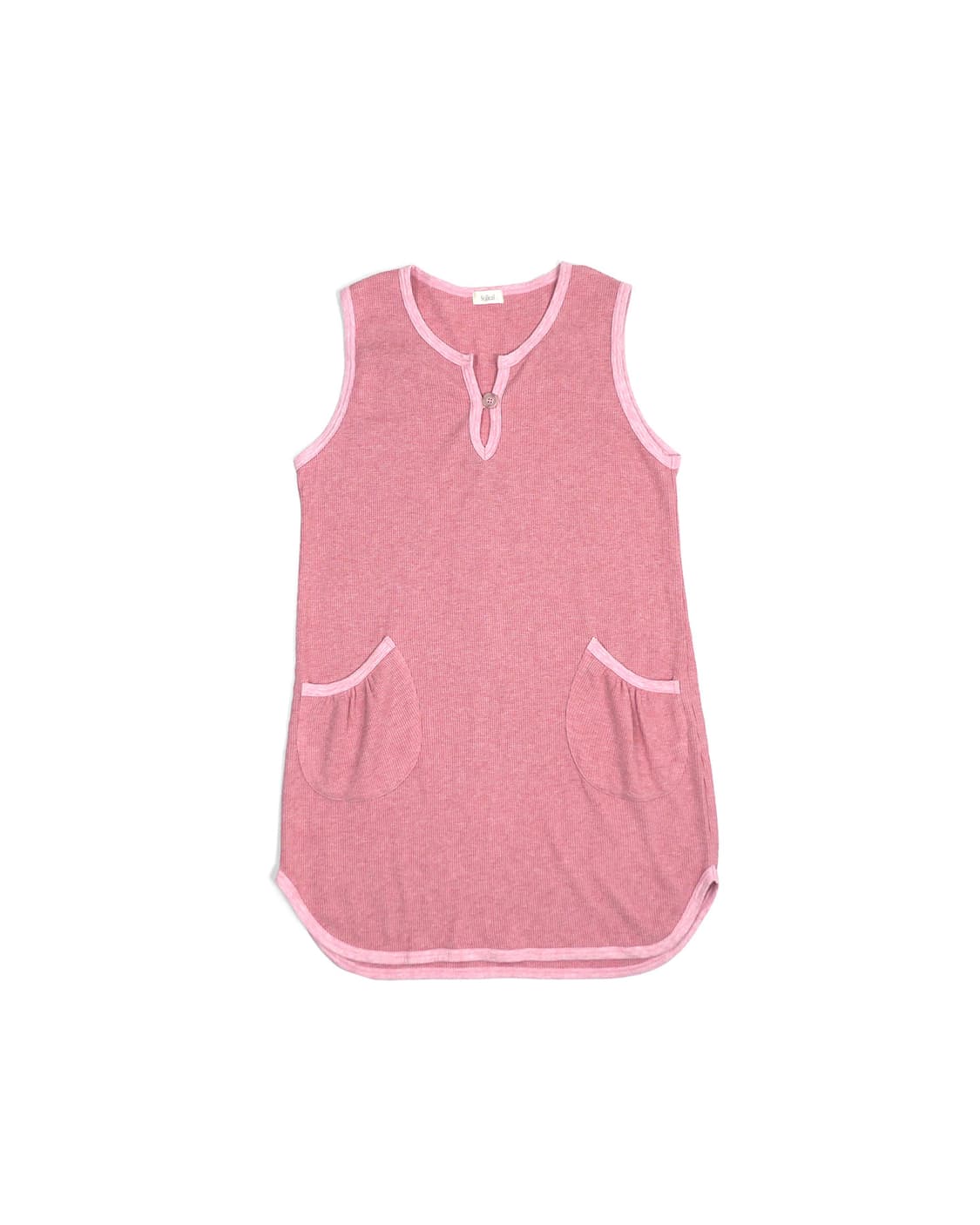 Sofical waffle knit sleeveless tunic 상품이미지1